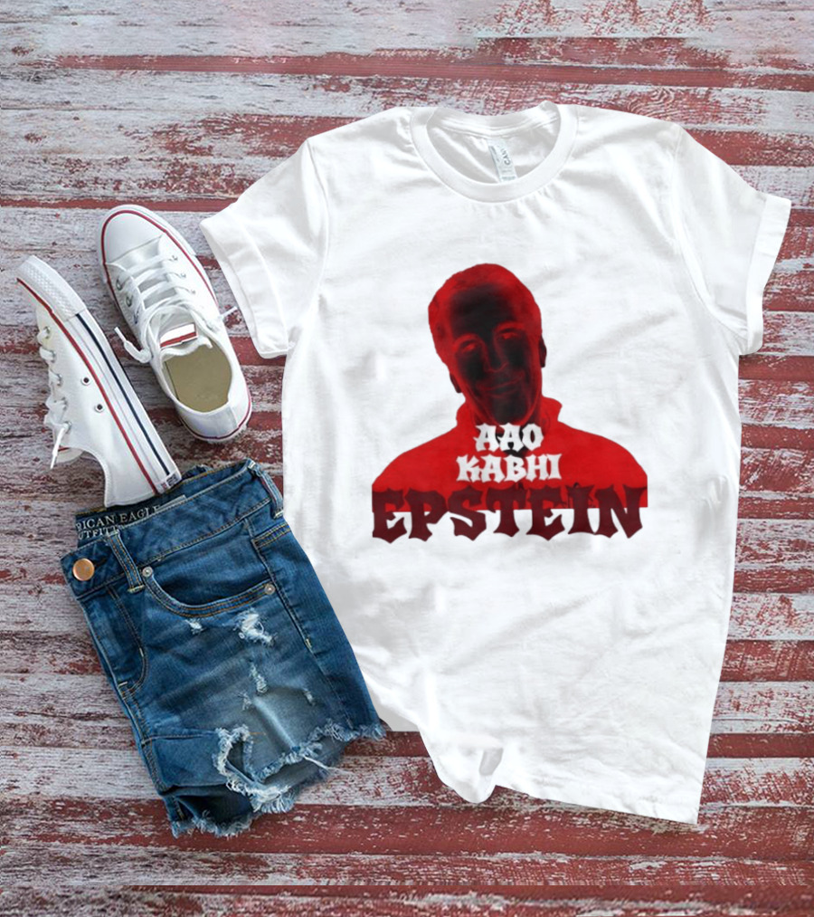 Aao Kabhi Epstein Edgy Meme T-Shirt