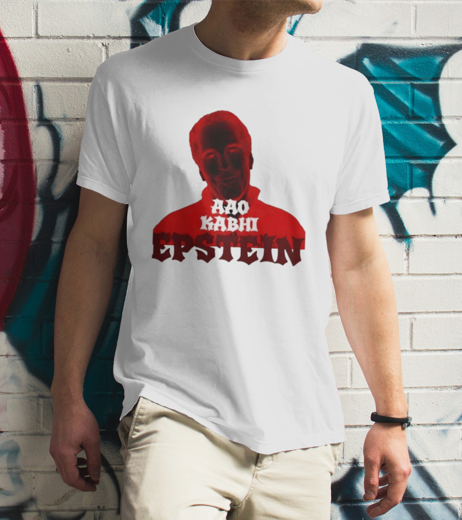 Aao Kabhi Epstein Edgy Meme T-Shirt
