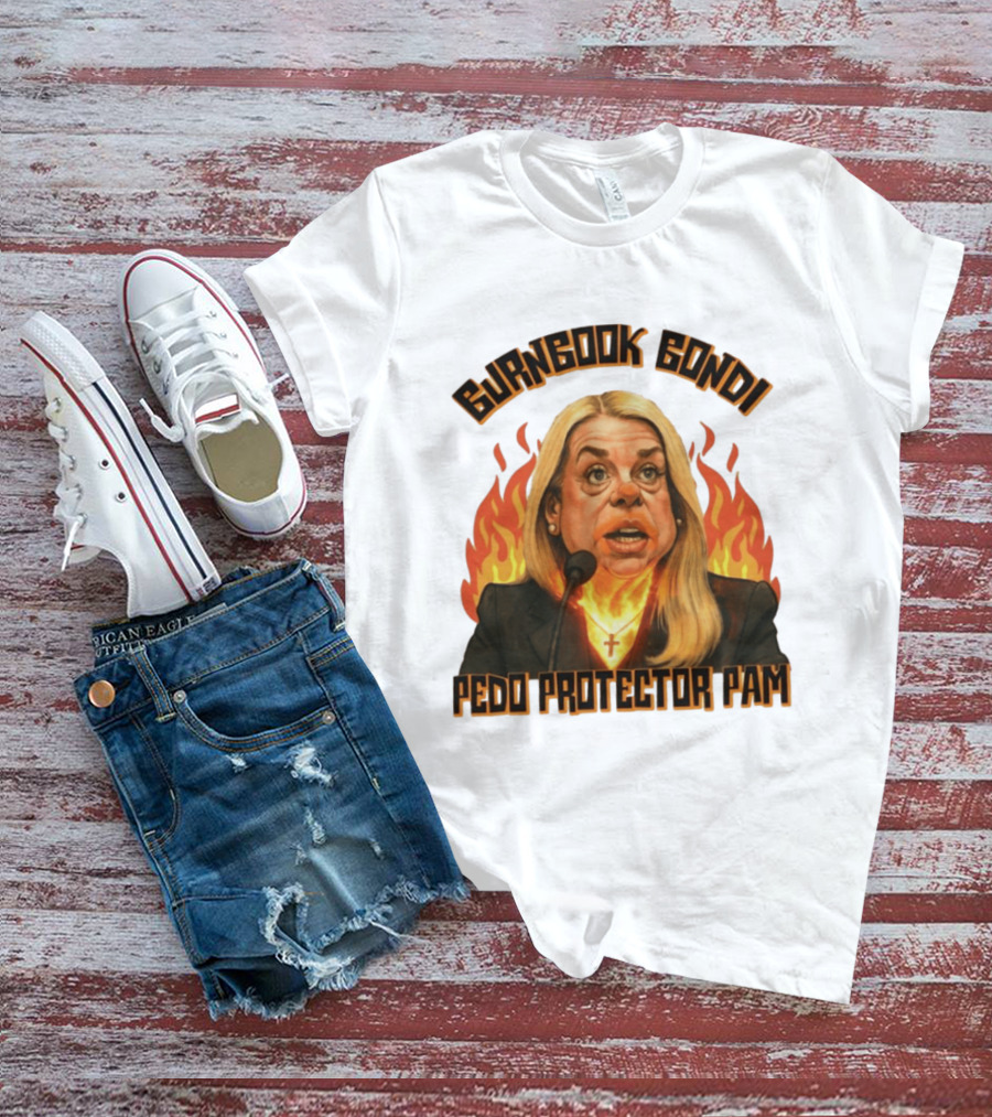 Burnbook Bondi Pedo Protector Pam Flame T-Shirt