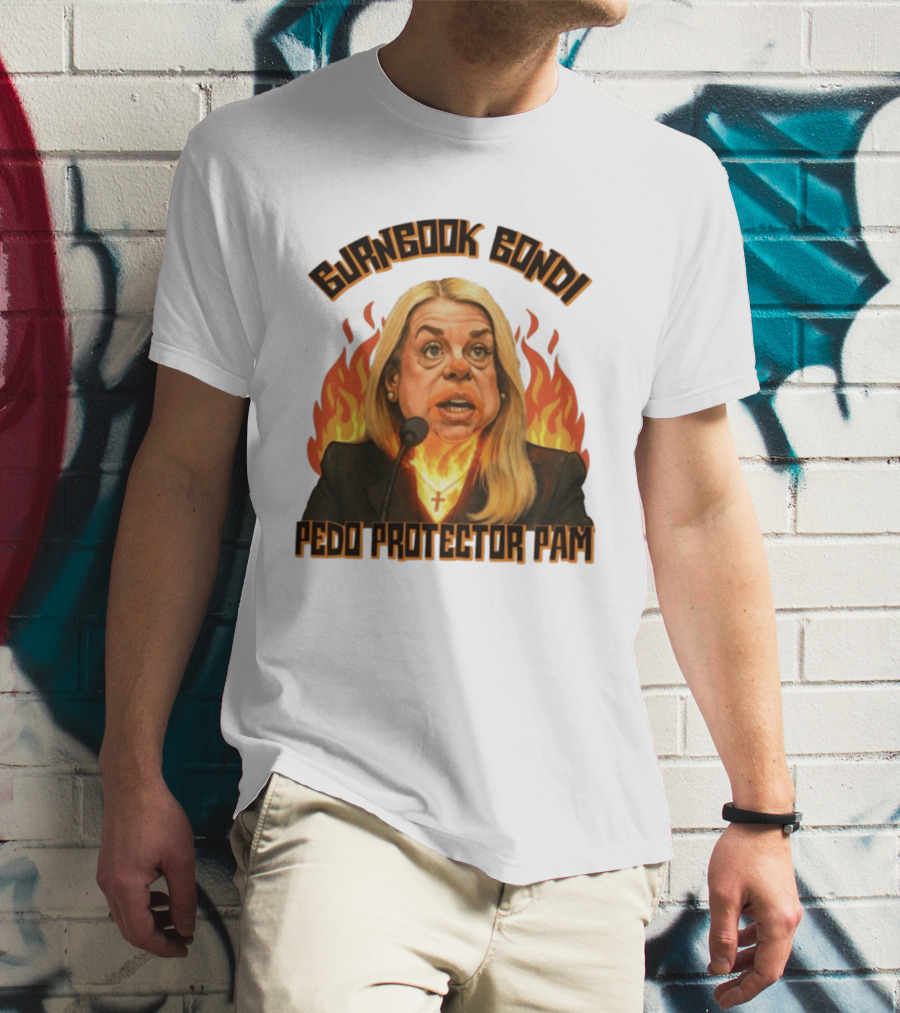 Burnbook Bondi Pedo Protector Pam Flame T-Shirt