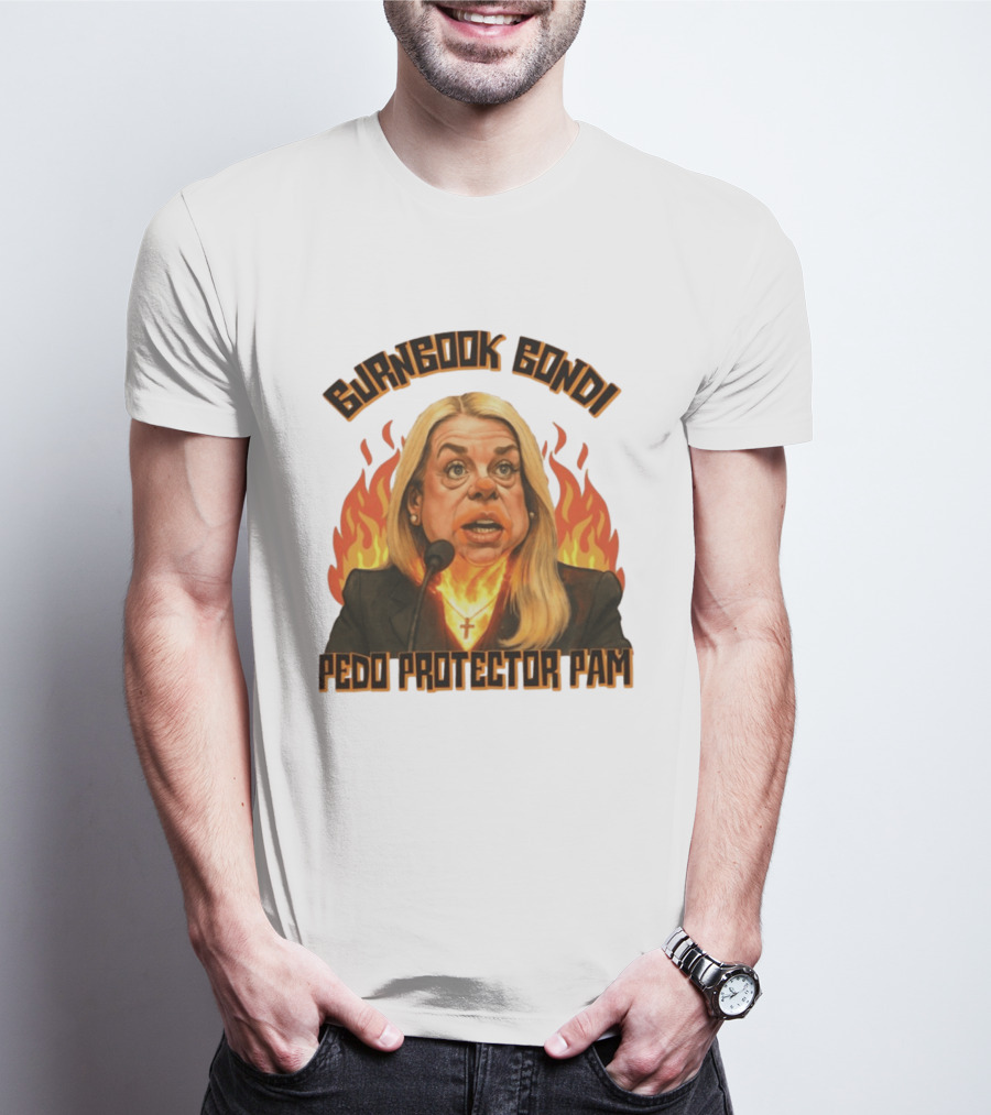 Burnbook Bondi Pedo Protector Pam Flame T-Shirt