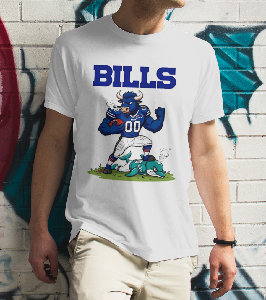 Buffalo Bills Vs Miami Dolphins Beat Dolphins Rivalries T-Shirt
