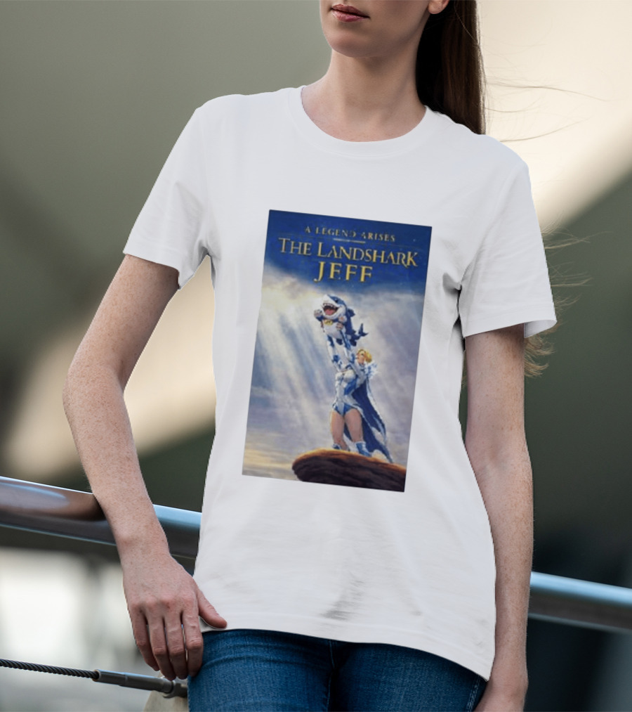 A Legend Arises The Landshark Jeff Emma Frost Lion King Scene T-Shirt