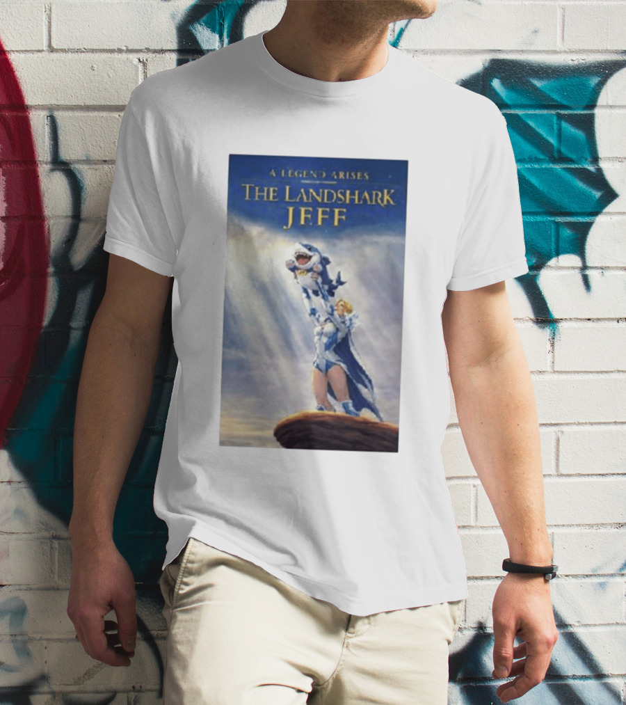 A Legend Arises The Landshark Jeff Emma Frost Lion King Scene T-Shirt