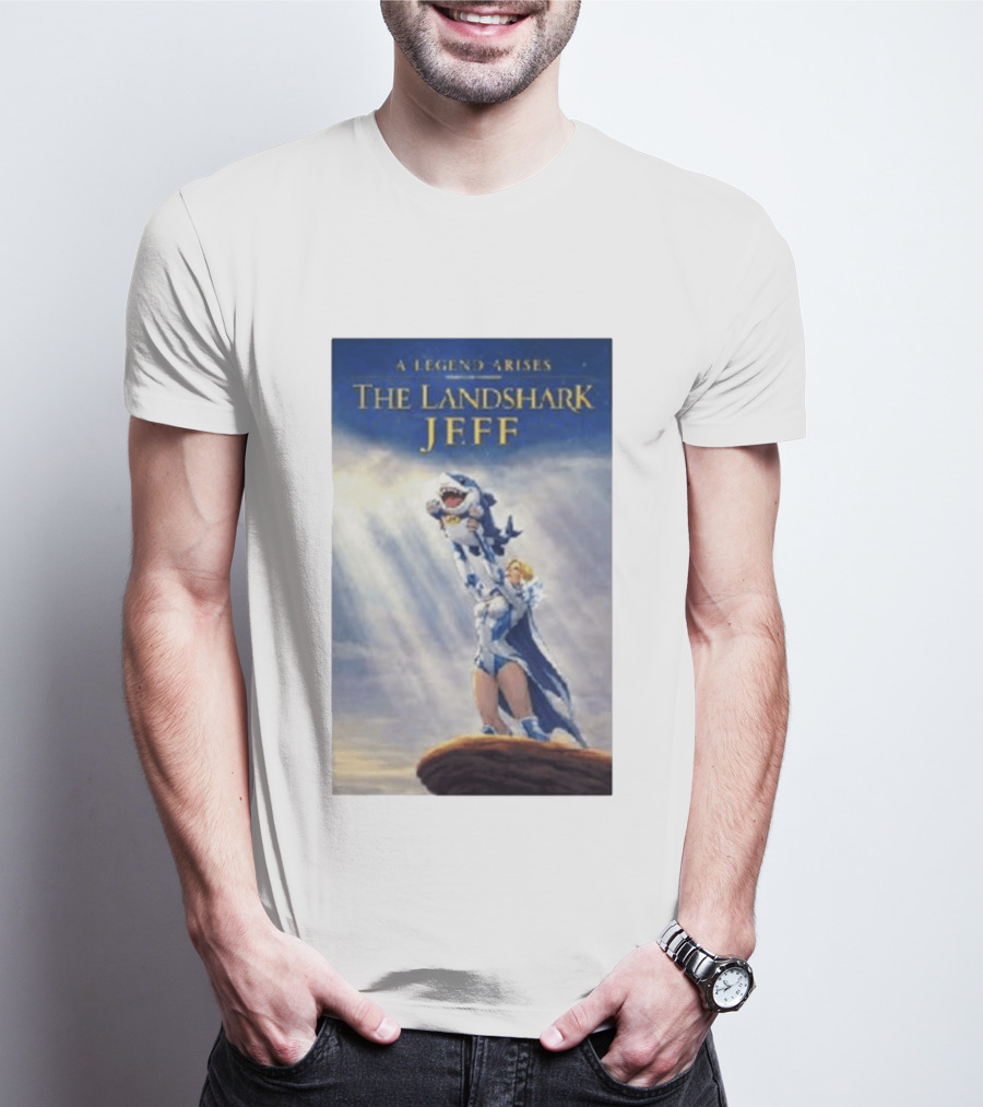 A Legend Arises The Landshark Jeff Emma Frost Lion King Scene T-Shirt