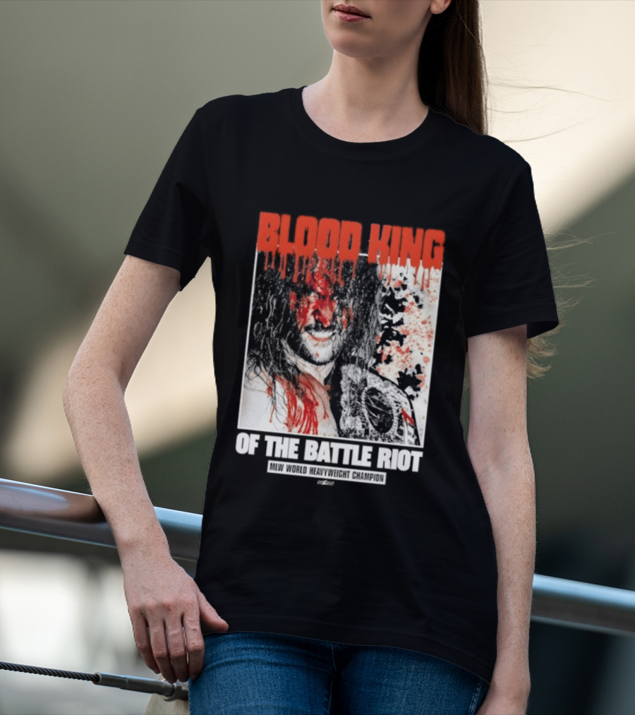 Blood King Of The Battle Riot Killer Kross T-Shirt