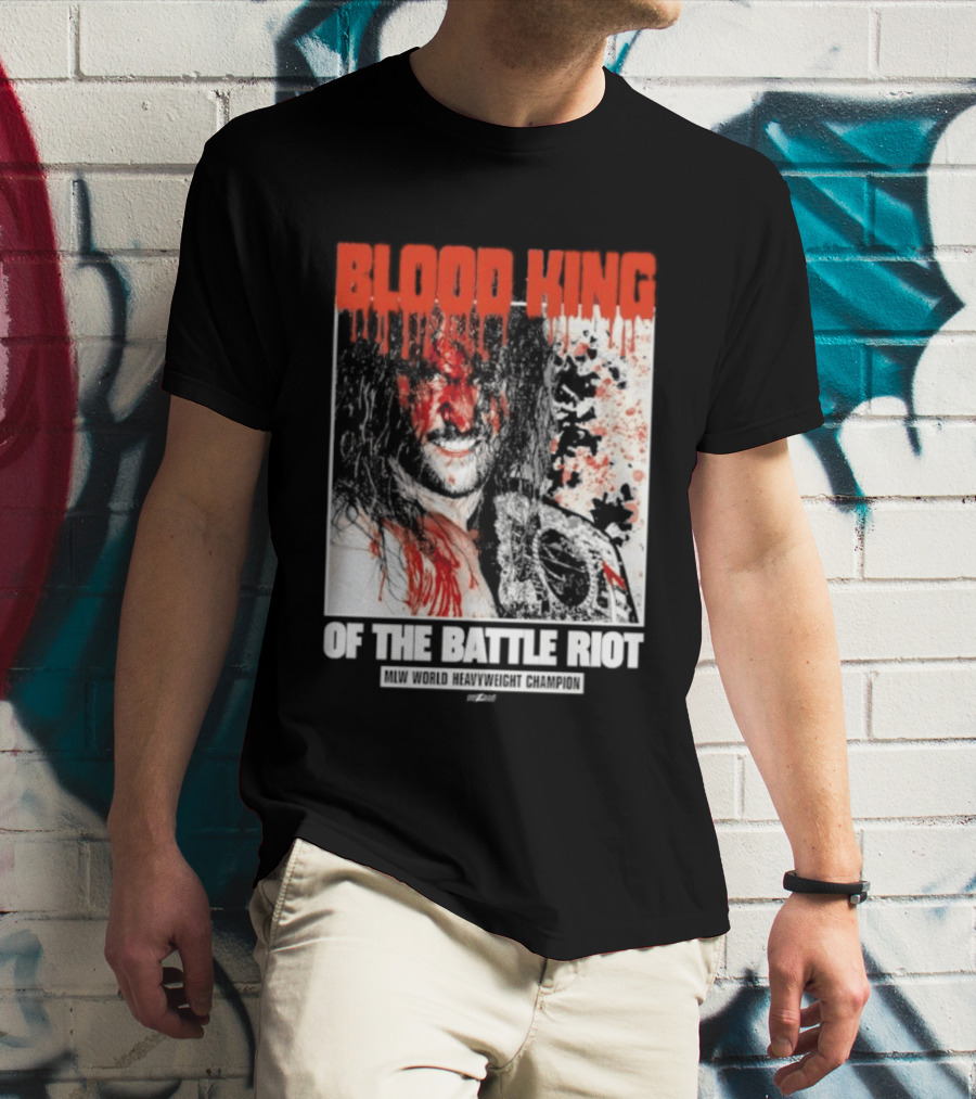 Blood King Of The Battle Riot Killer Kross T-Shirt