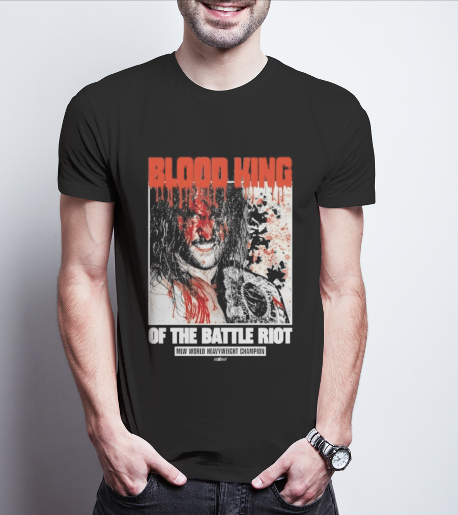 Blood King Of The Battle Riot Killer Kross T-Shirt