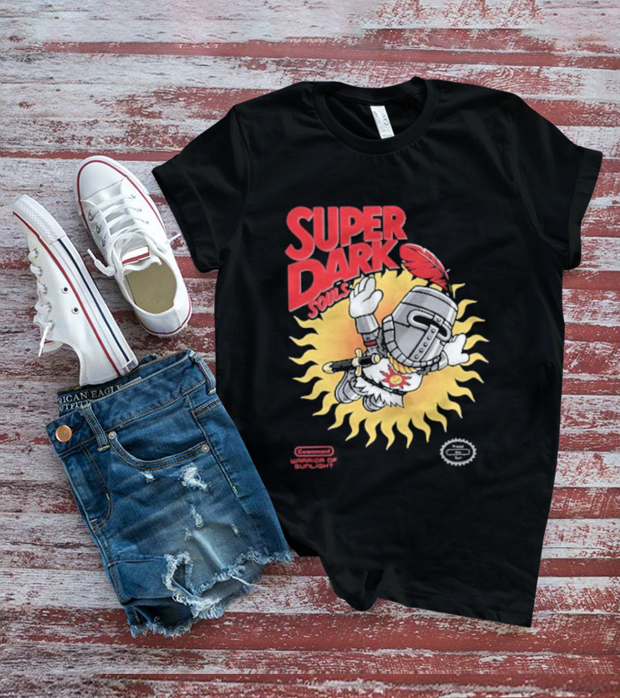 Super Dark Souls Praise The Sun Solaire T-Shirt