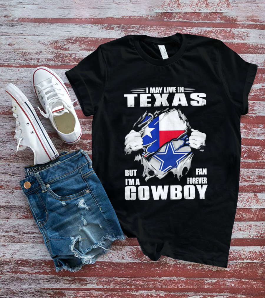 Texas Resident Dallas Cowboys Fan Forever T-Shirt