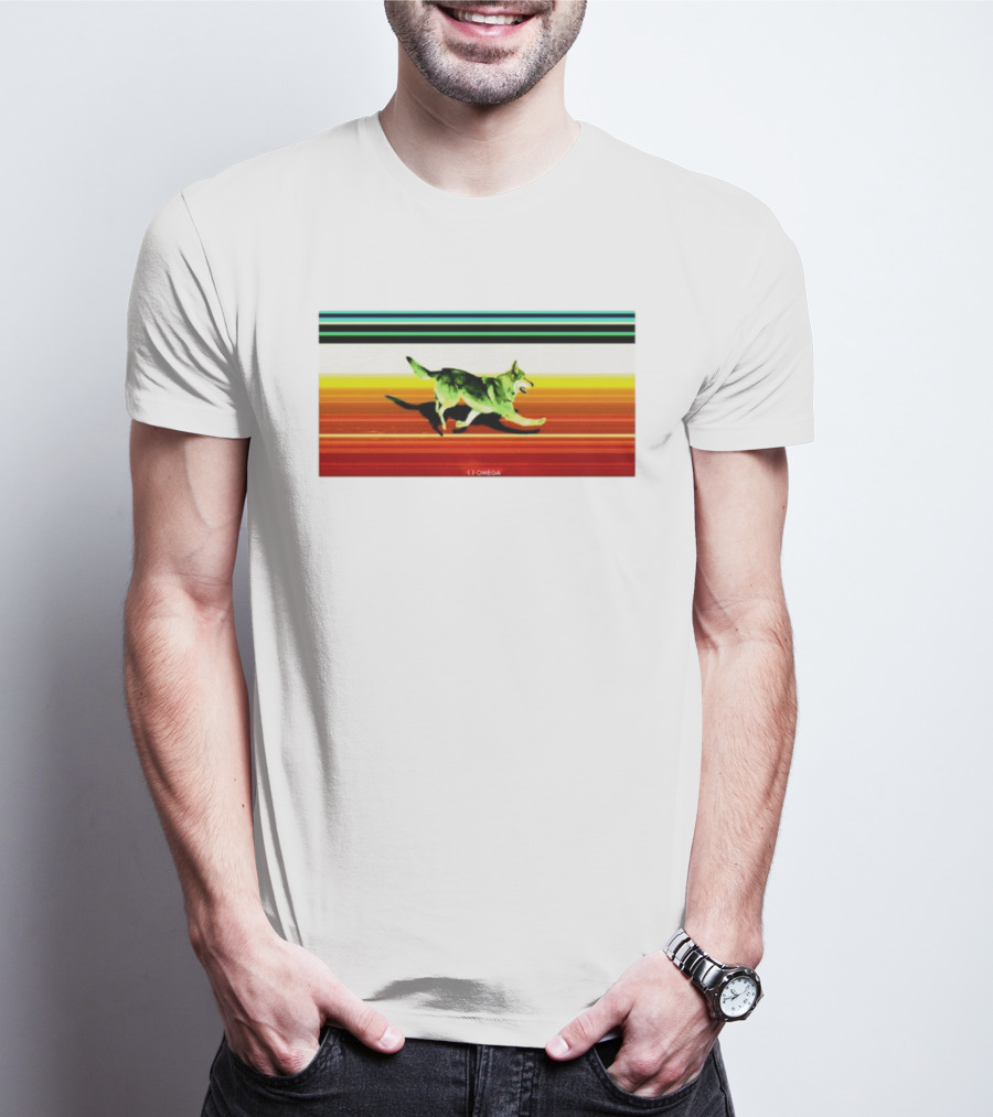 Nazgul The Wolfdog Omega Olympic Finish Stripes T-Shirt