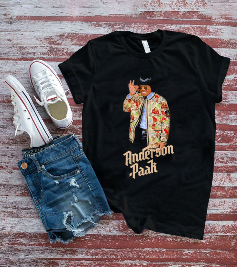 Anderson Paak Floral Jacket Style Moment T-Shirt
