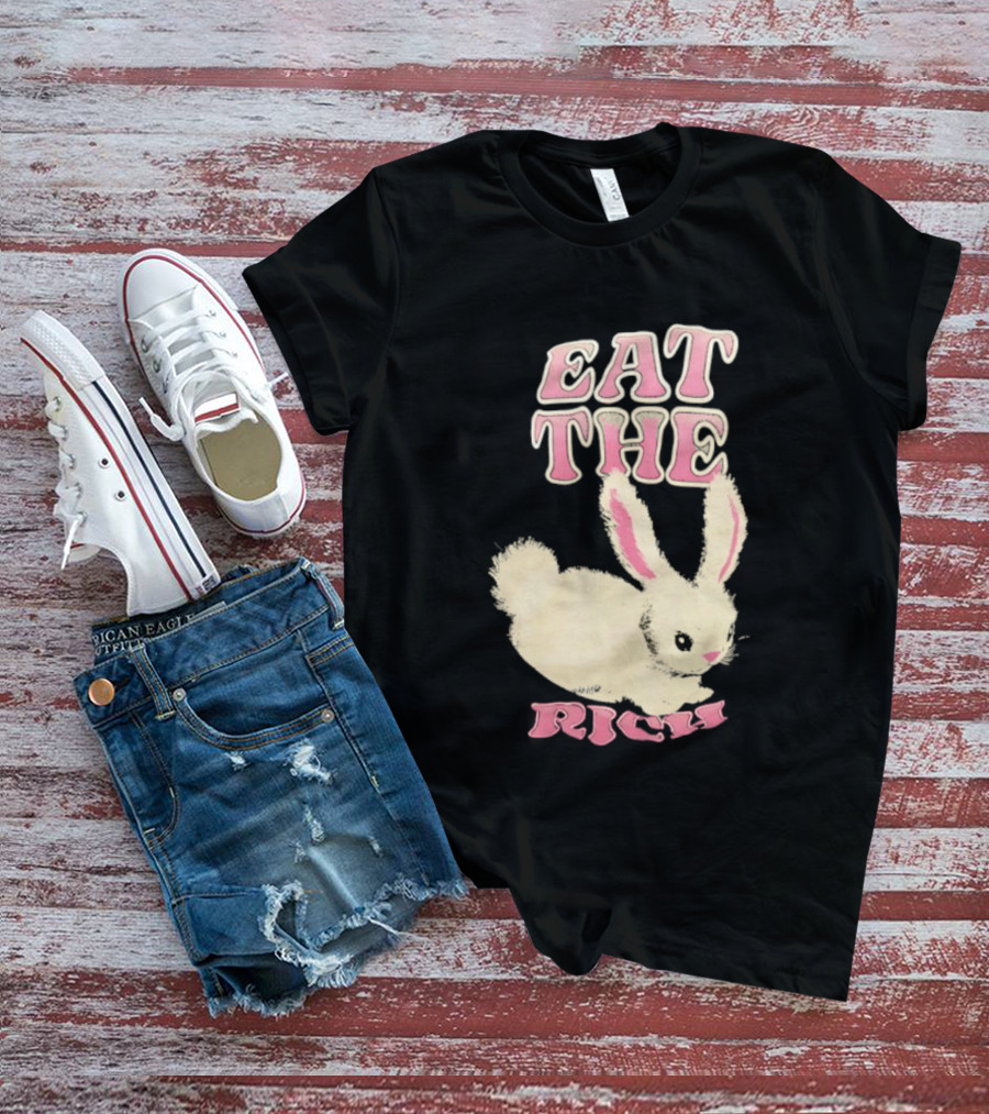 Eat The Rich Bunny T-Shirt