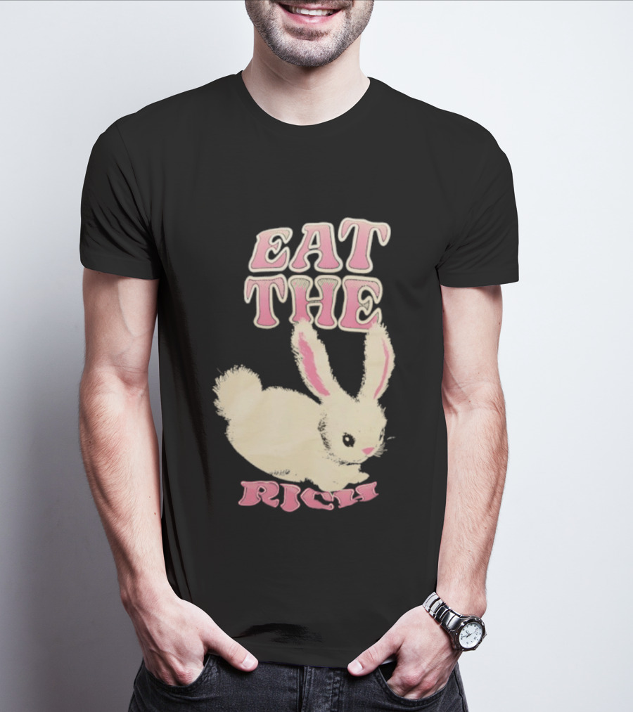 Eat The Rich Bunny T-Shirt