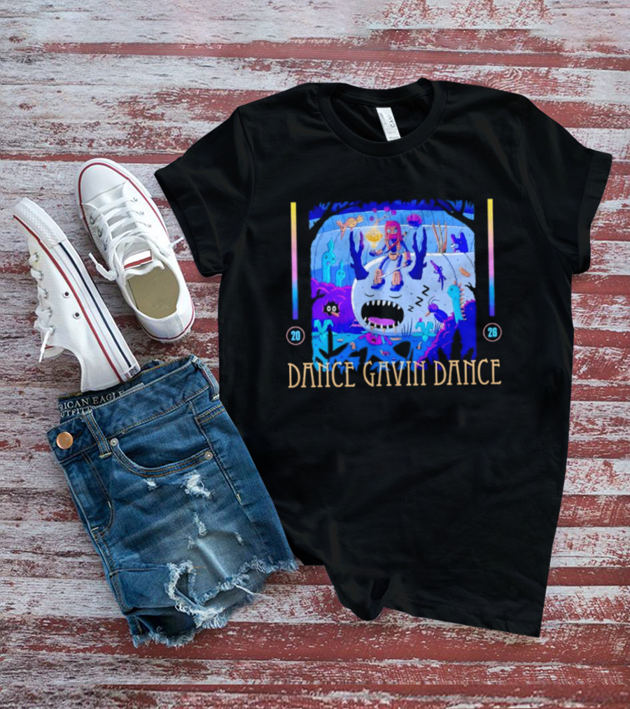 Dance Gavin Dance 2026 Tour Surreal Ocean Adventure T-Shirt