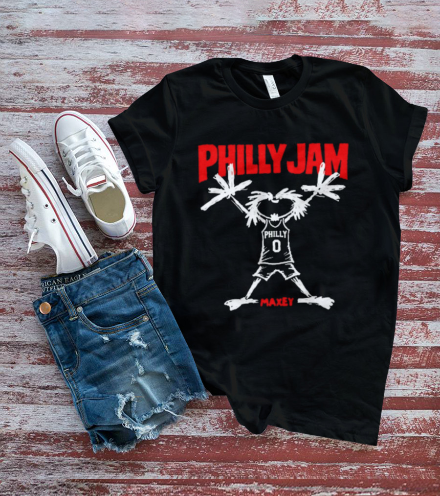 Philly Jam Maxey Stickman Philadelphia Philly 0 T-Shirt