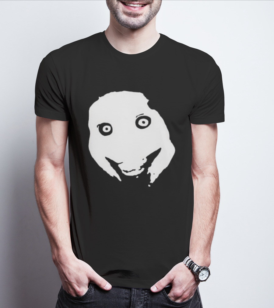 Remera Jeff The Killer Creepy Face Distorted Horror Meme T-Shirt
