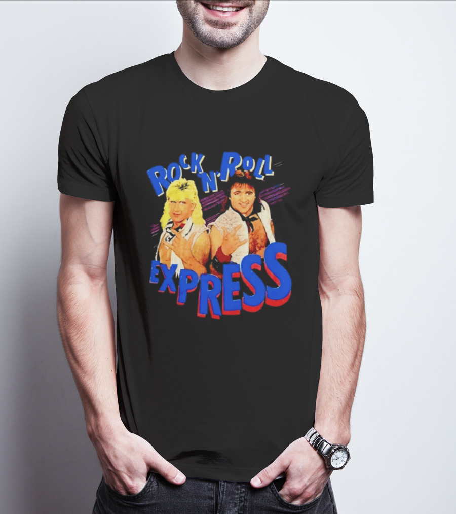 Rock N Roll Express Wrestling Tag Team Legends T-Shirt