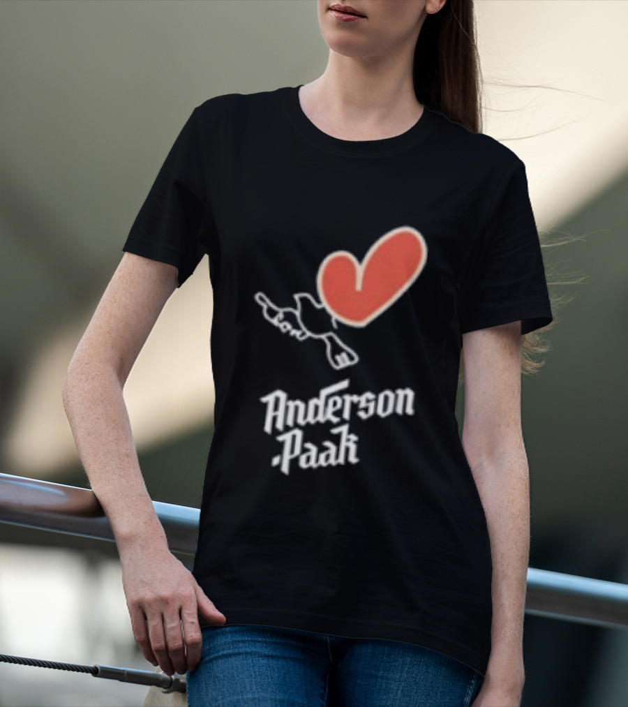 Anderson Paak Heart Bird T-Shirt