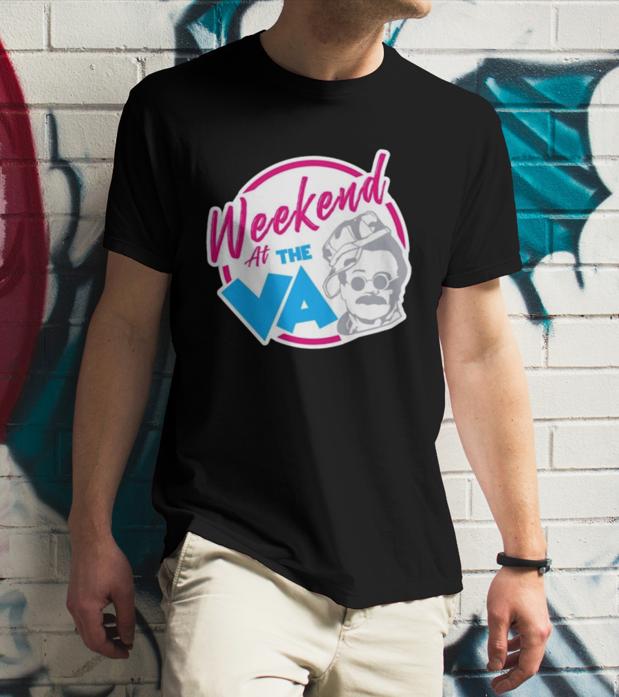 Weekend At The VA Iconic Silhouette Throwback T-Shirt