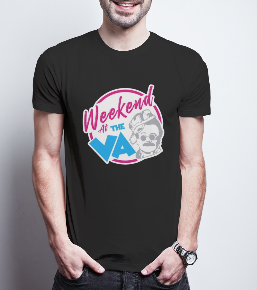 Weekend At The VA Iconic Silhouette Throwback T-Shirt