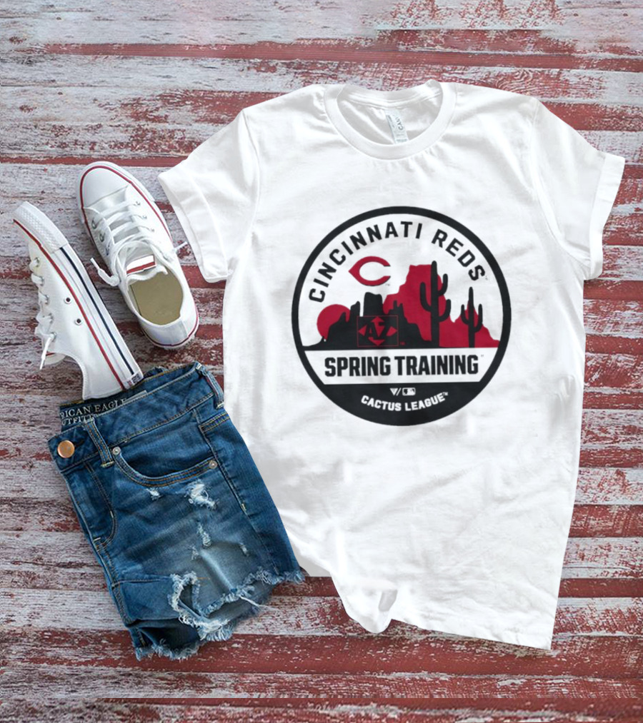 Cincinnati Reds Cactus League Spring Training Luxe Knit T-Shirt