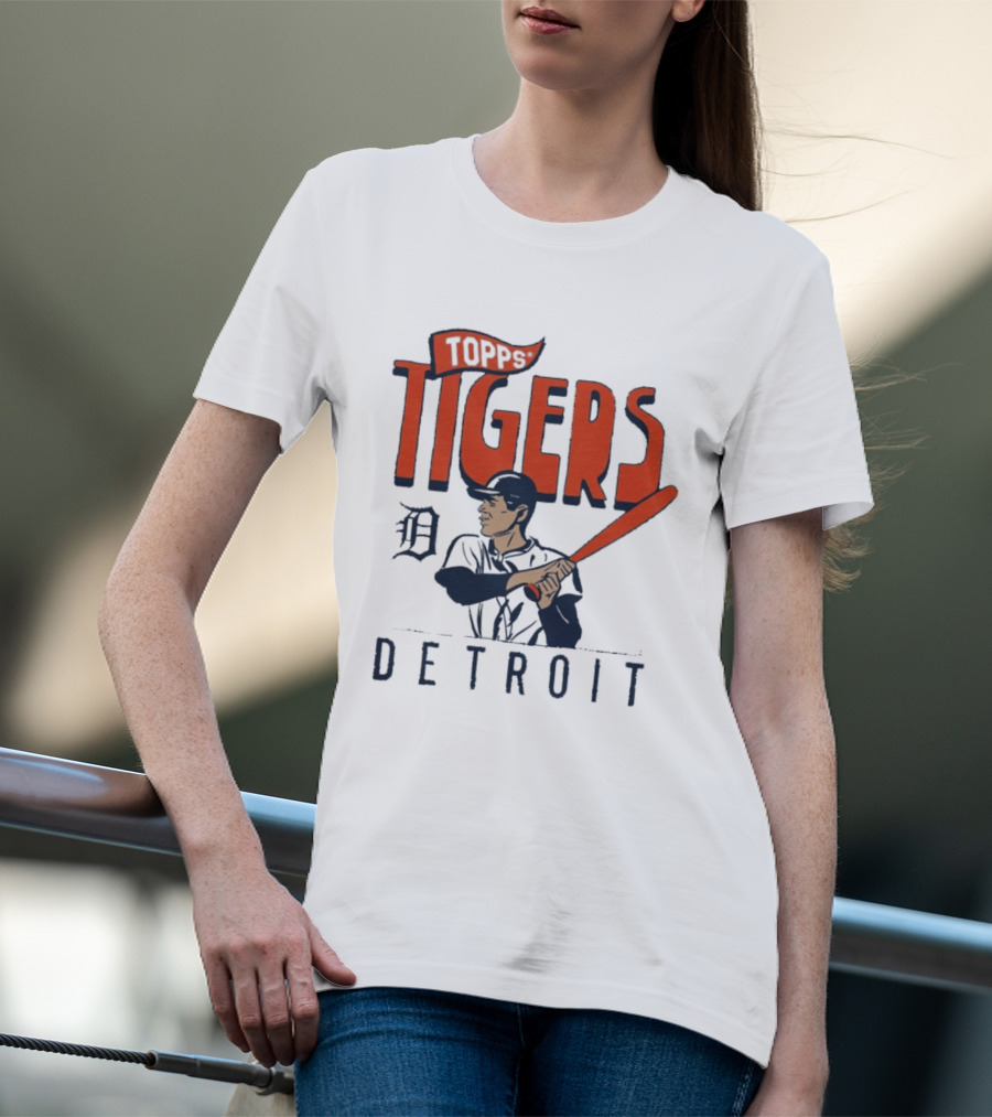 MLB Topps Detroit Tigers Raglan Player T-Shirt