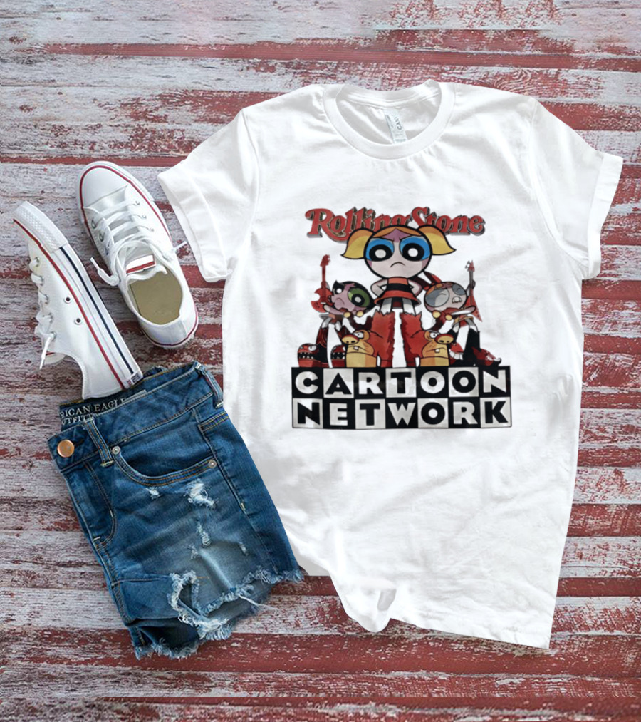 Rolling Stone Powerpuff Girls Cartoon Network T-Shirt