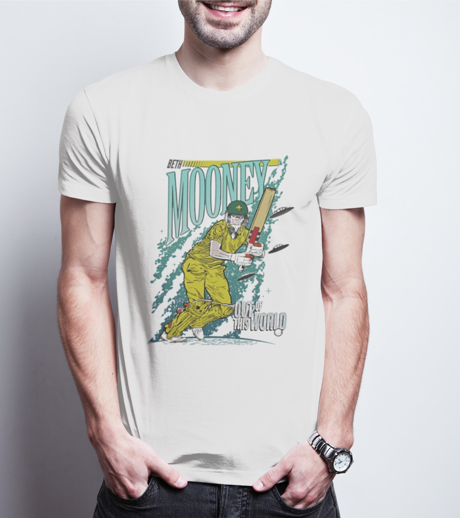 Beth Mooney Out Of This World Cricket T-Shirt