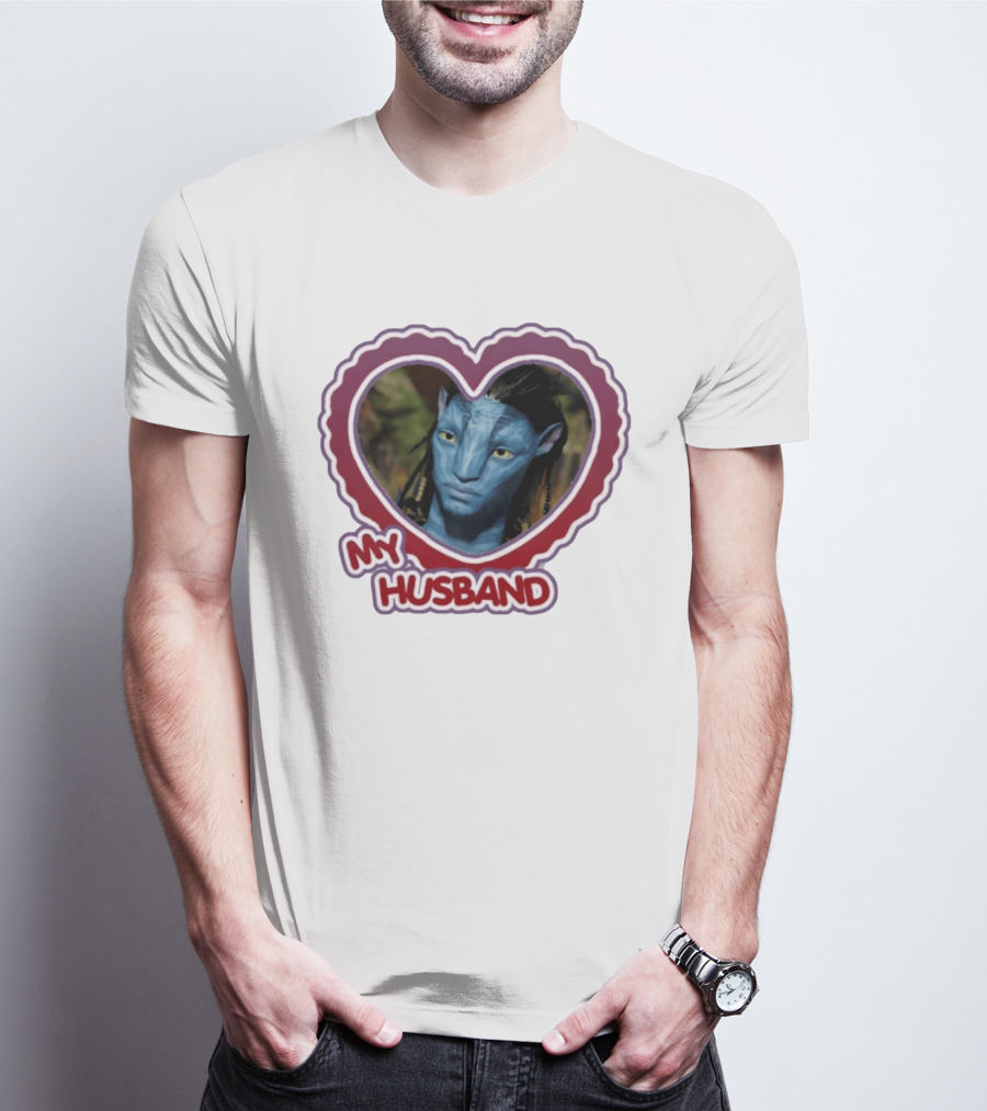 Jake Sully My Husband Avatar Heart Fan Favorite T-Shirt