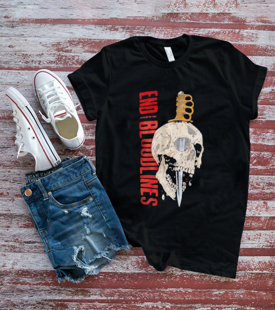 End Bloodlines Skull Dagger T-Shirt