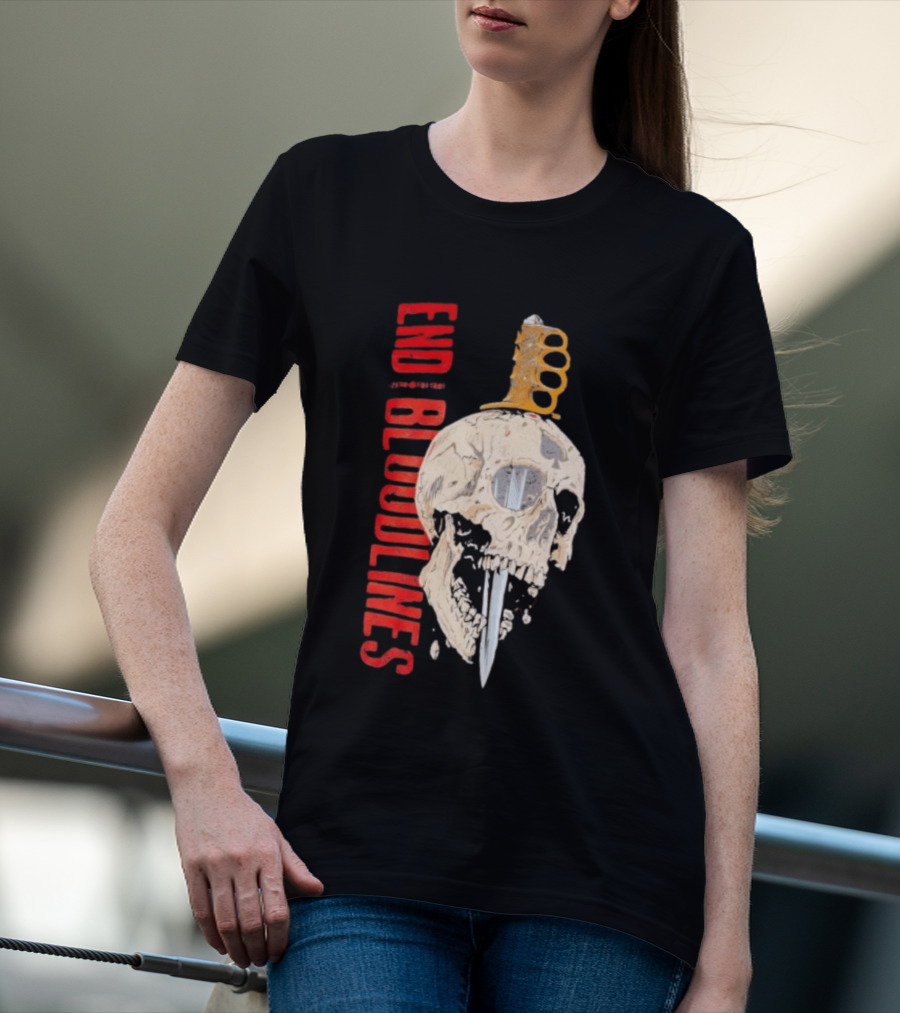 End Bloodlines Skull Dagger T-Shirt
