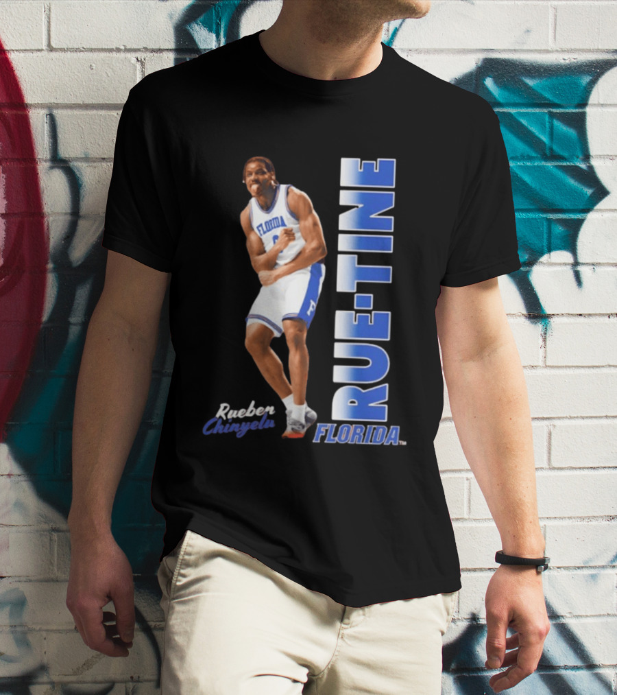 Rueben Chinyelu Florida Gators Rue Tine Basketball T-Shirt