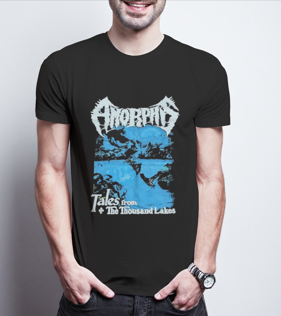 Amorphis Tales From The Thousand Lakes Scenic Landscape T-Shirt