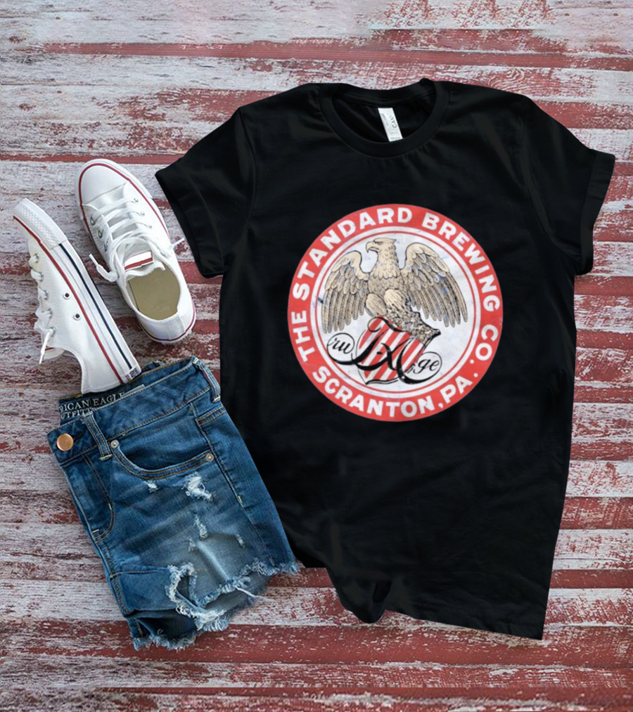 The Standard Brewing Co. Scranton PA Eagle T-Shirt
