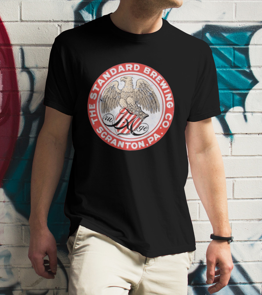 The Standard Brewing Co. Scranton PA Eagle T-Shirt
