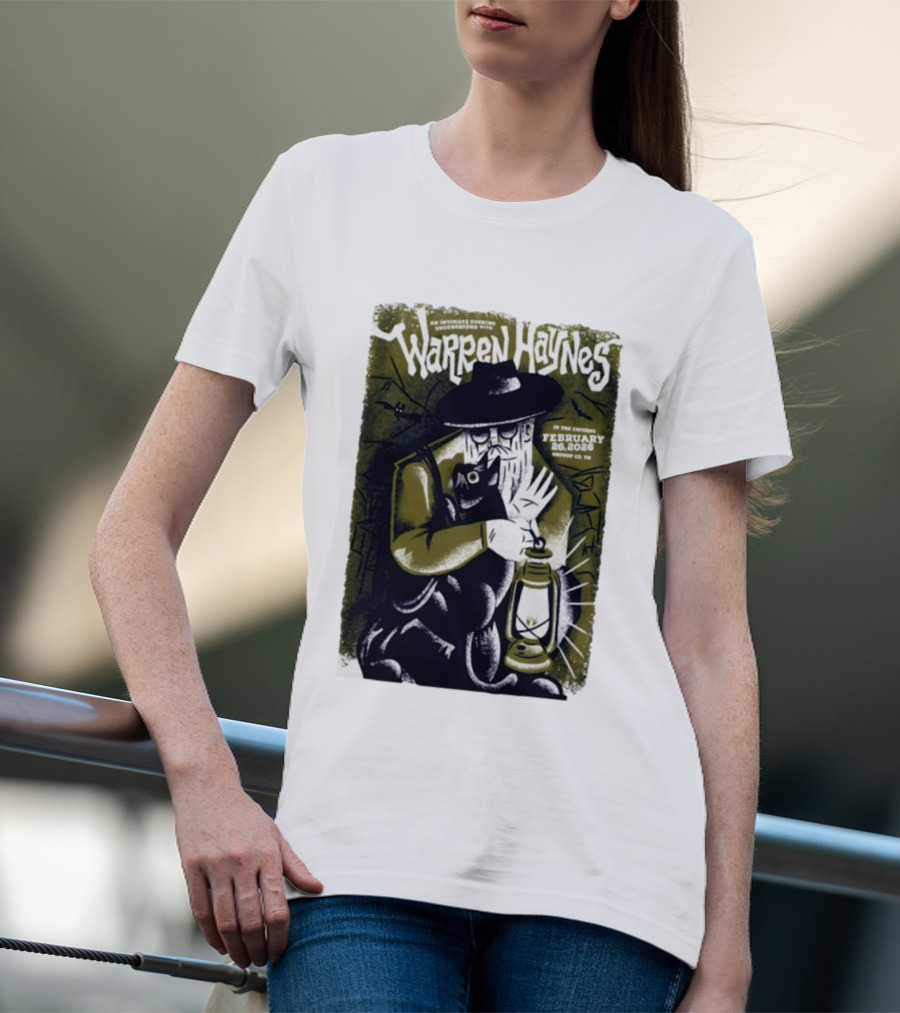 Warren Haynes An Intimate Evening February 26 2026 Grundy County TN Lantern T-Shirt