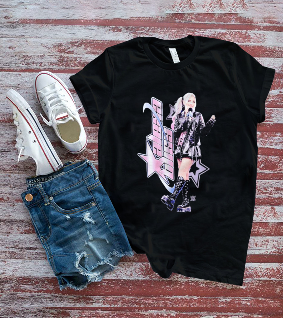 WWE Alexa Bliss Star Theme With Microphone And Boots T-Shirt