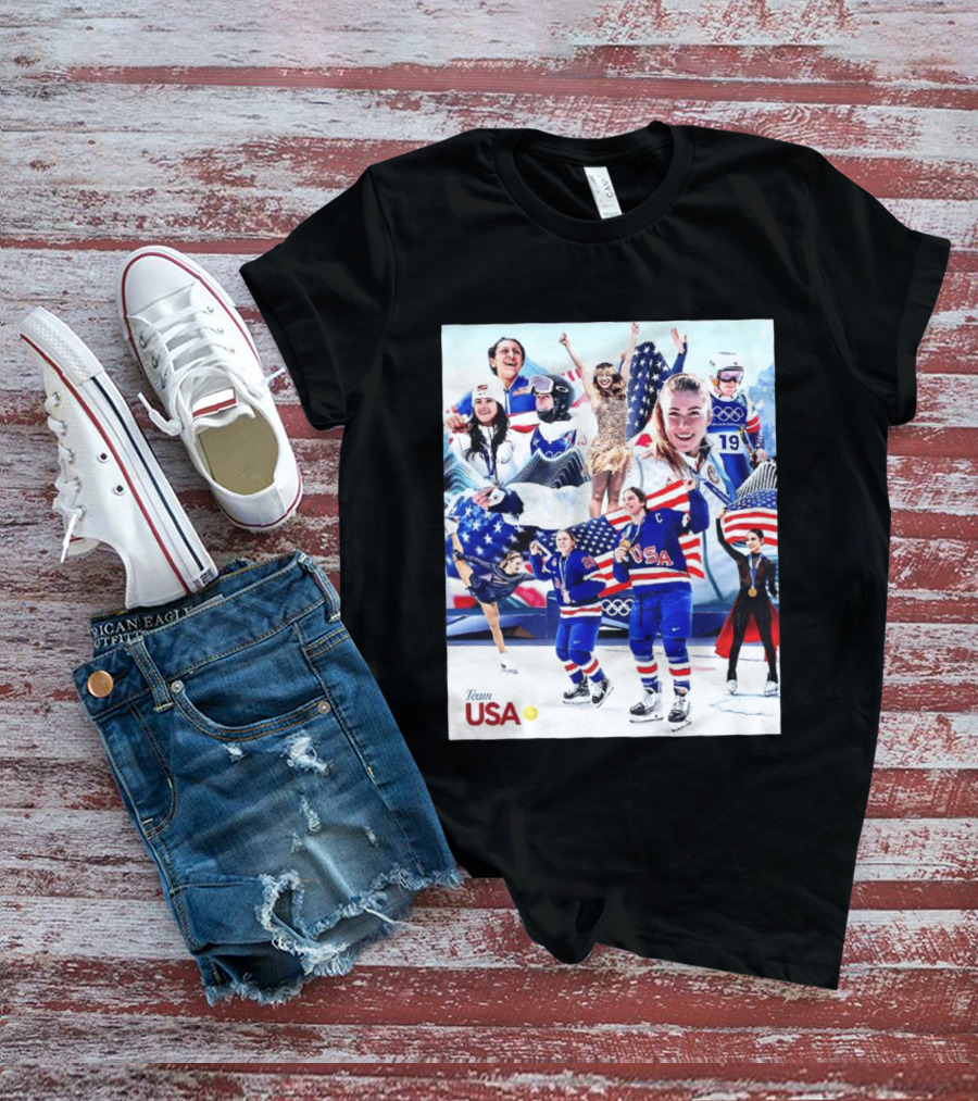 Team USA Dominated Winter Olympics Triumph T-Shirt