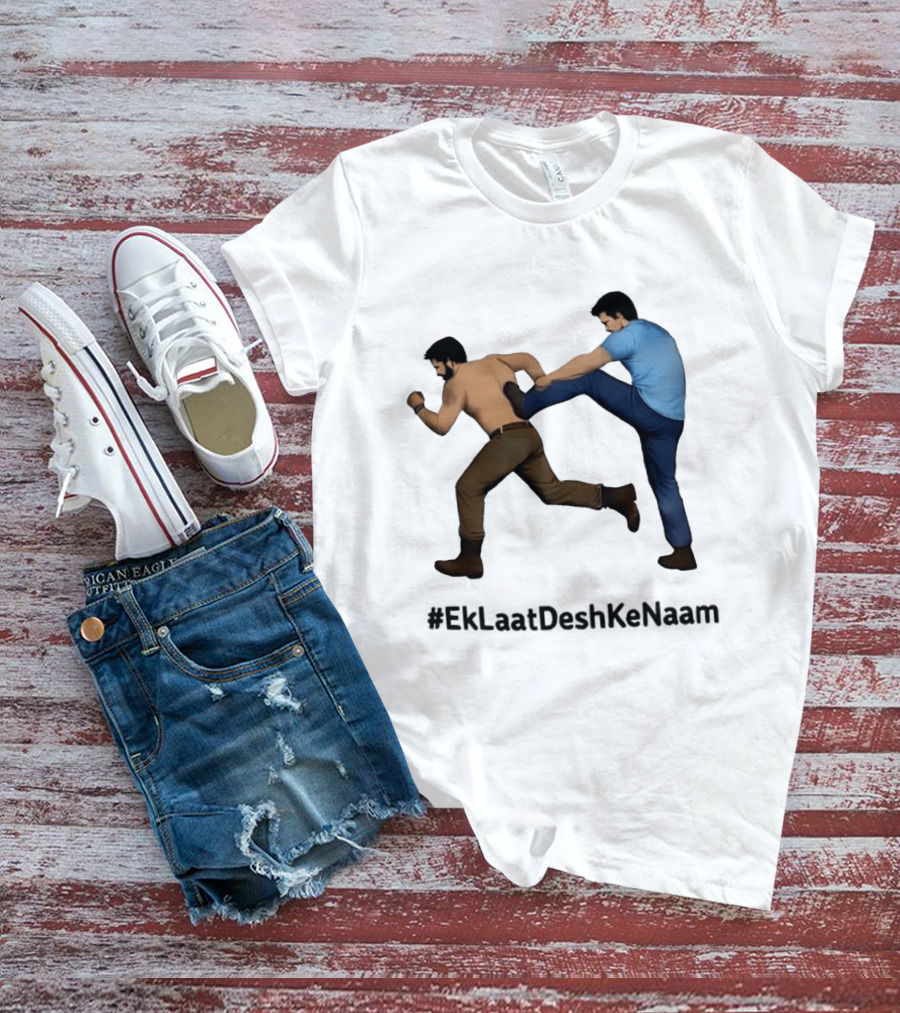 EkLaatDeshKeNaam Inspirational Kick T-Shirt