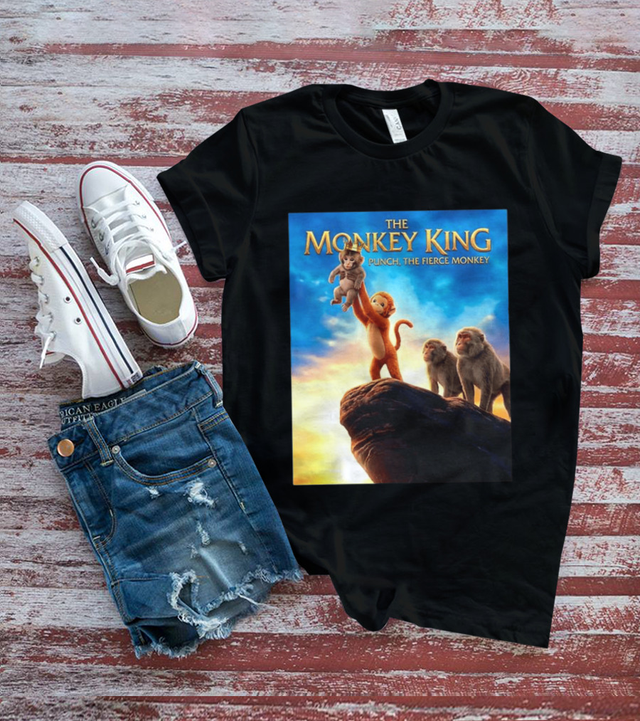 The Monkey King Punch The Fierce Monkey Epic Adventure T-Shirt