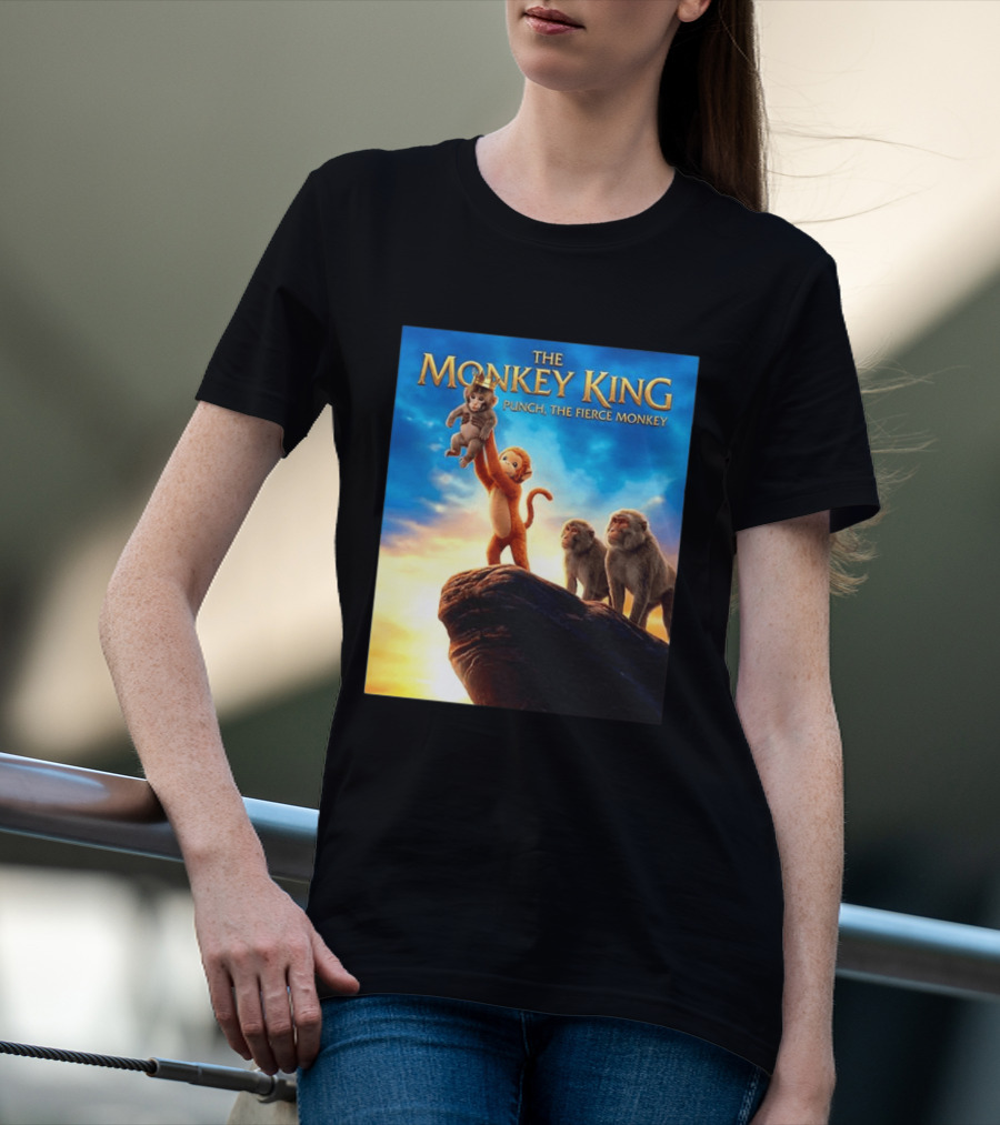 The Monkey King Punch The Fierce Monkey Epic Adventure T-Shirt
