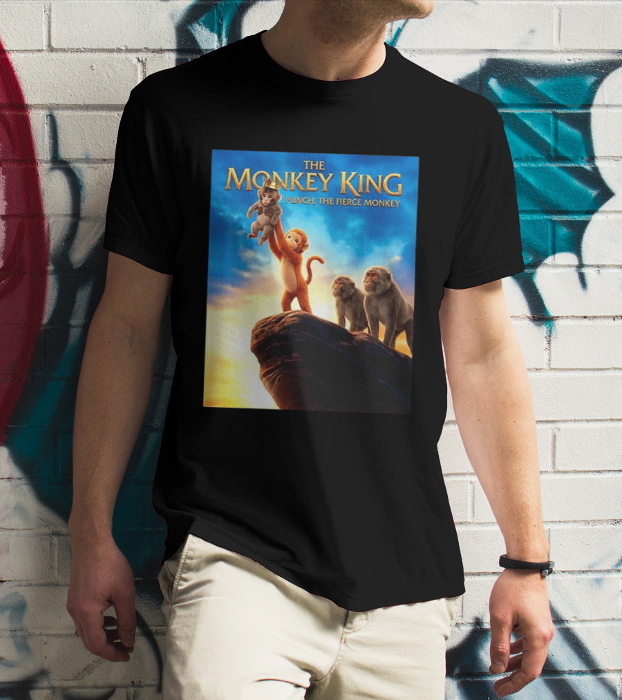 The Monkey King Punch The Fierce Monkey Epic Adventure T-Shirt