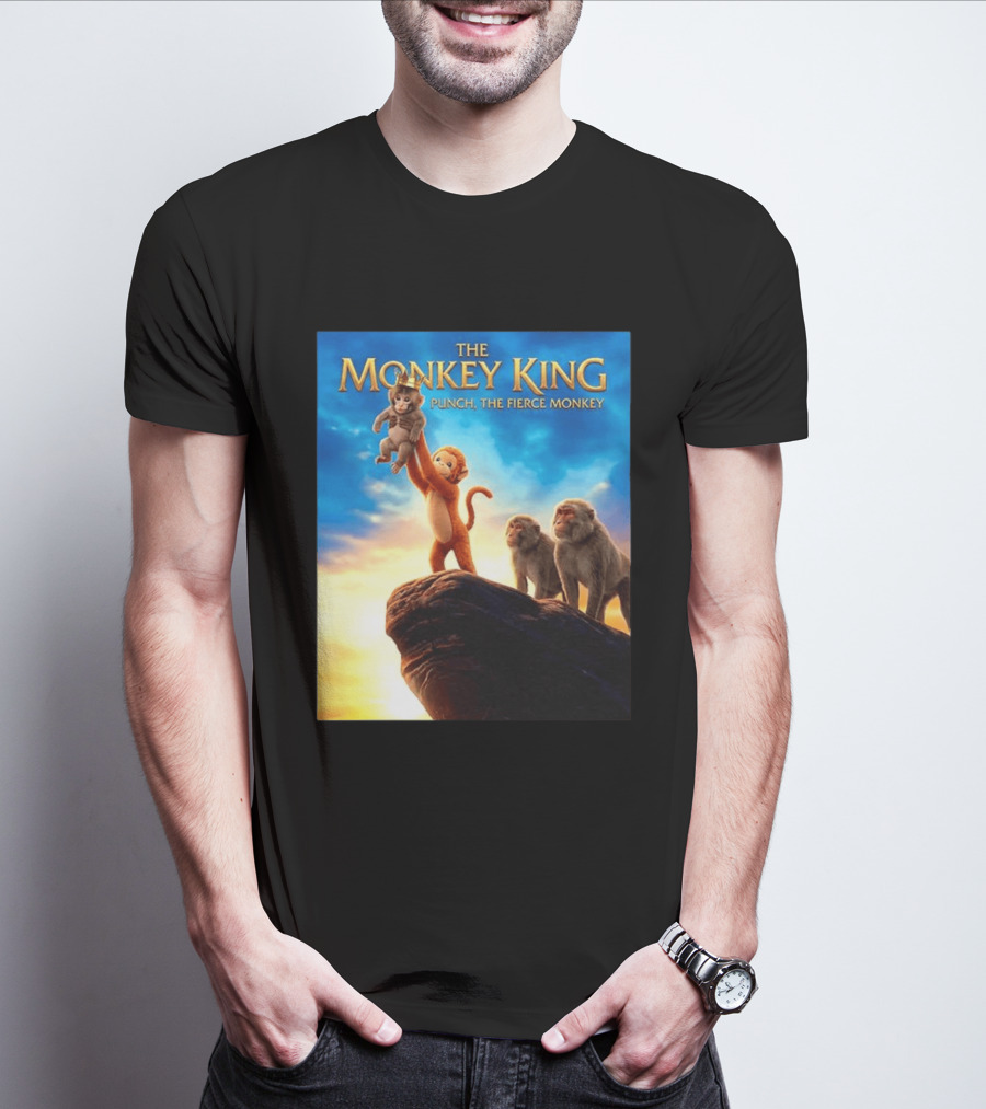 The Monkey King Punch The Fierce Monkey Epic Adventure T-Shirt