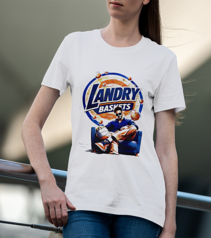 Landry Baskets Basketball Surreal Pop T-Shirt
