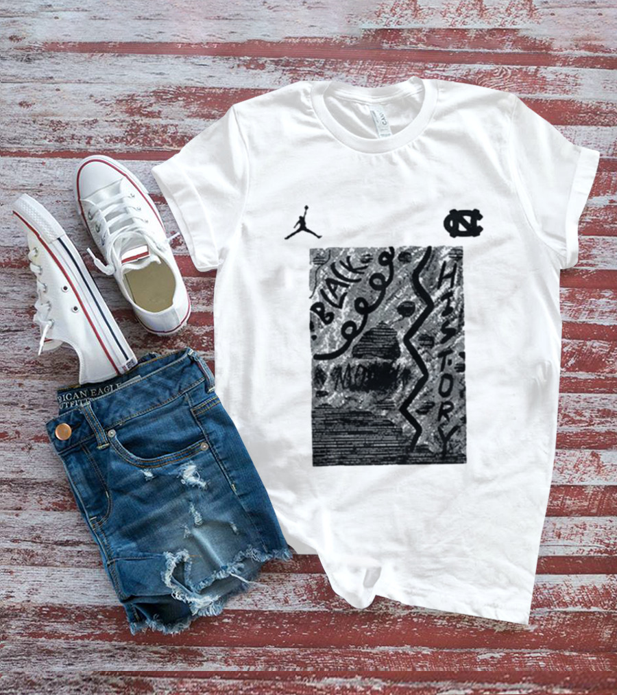 Jordan Brand North Carolina Tar Heels 2026 Black History Month T-Shirt
