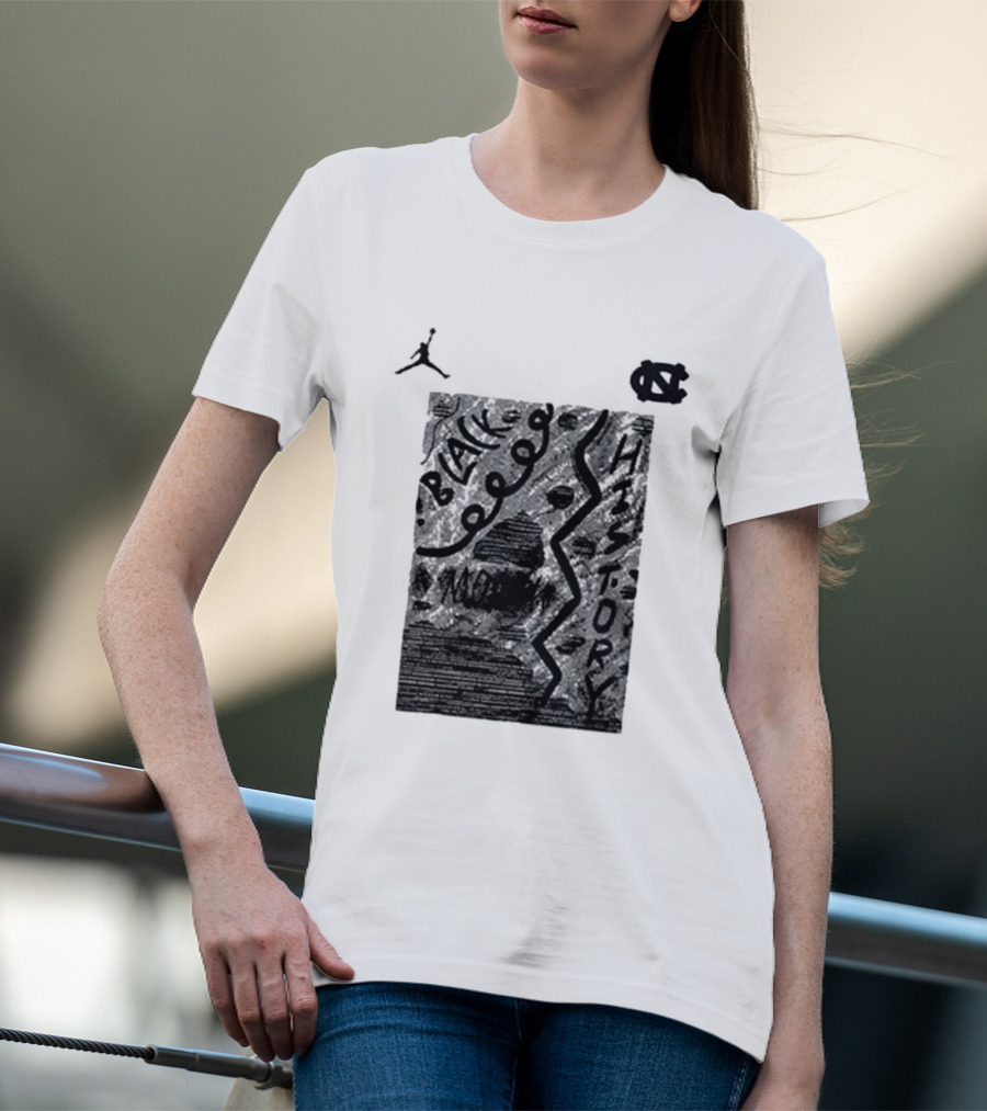 Jordan Brand North Carolina Tar Heels 2026 Black History Month T-Shirt