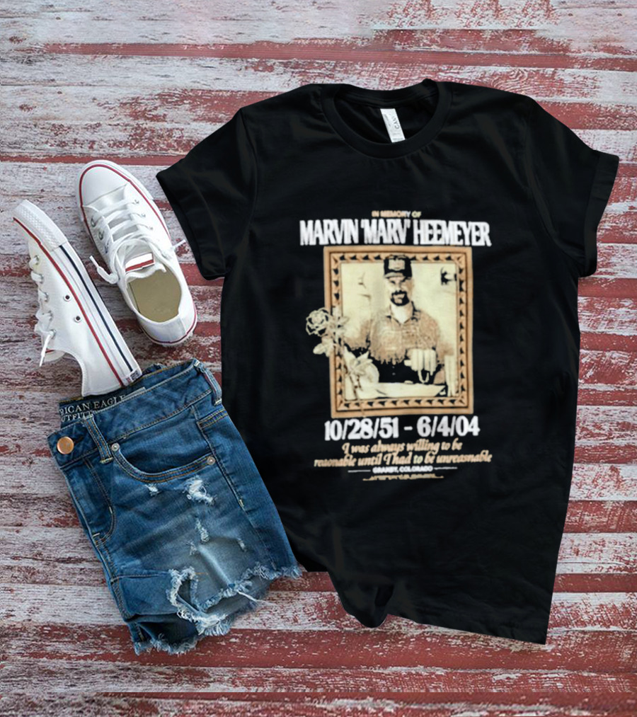 In Memory Of Marvin Heemeyer 10/28/51 6/4/04 T-Shirt