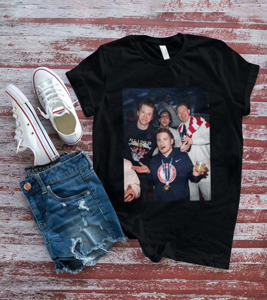 All I Do Is Win USA Men's Olympic Team Celebration T-Shirt