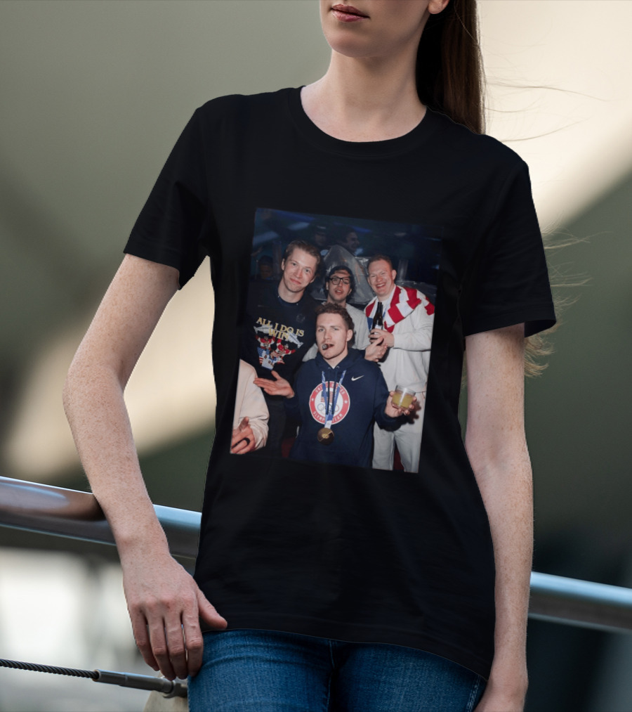 All I Do Is Win USA Men's Olympic Team Celebration T-Shirt